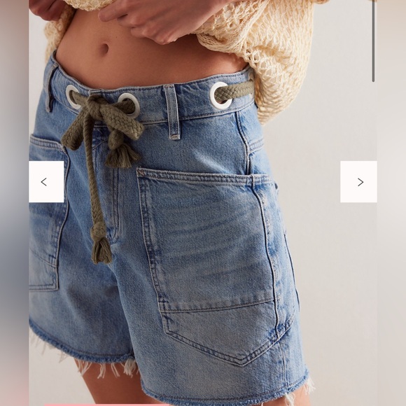 Free People Pants - We The Free people Moxie Shorts new truest blue